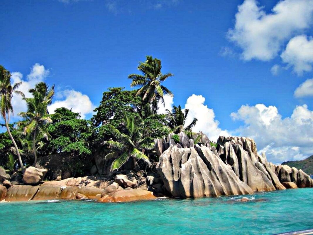 La Digue Seychelles rocher croisiere